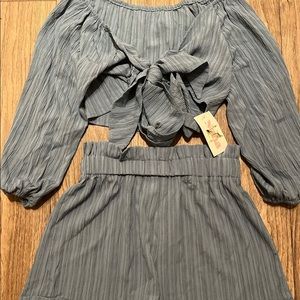 Made by designers of a small business NOAH, cute blue two pieces